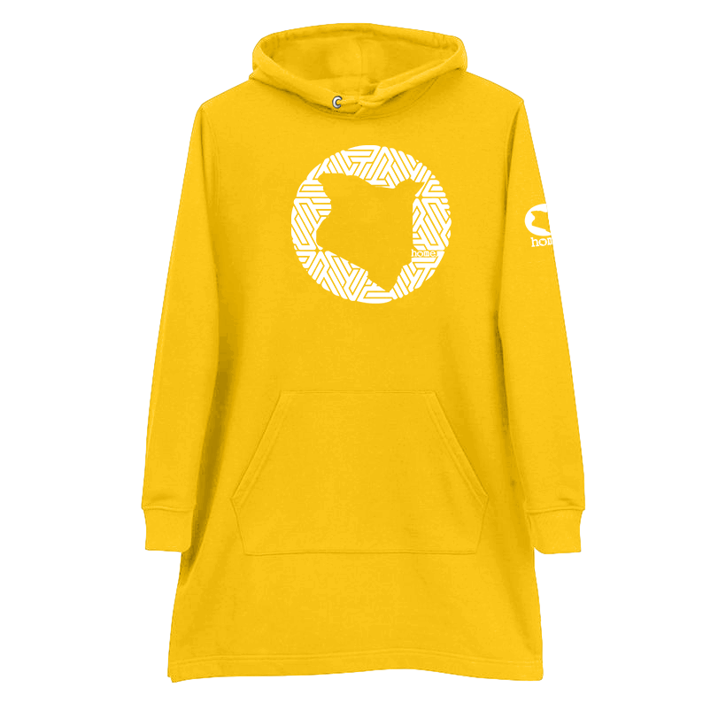 Hoodie Dress - Mustard Yellow (Heavy Fabric)