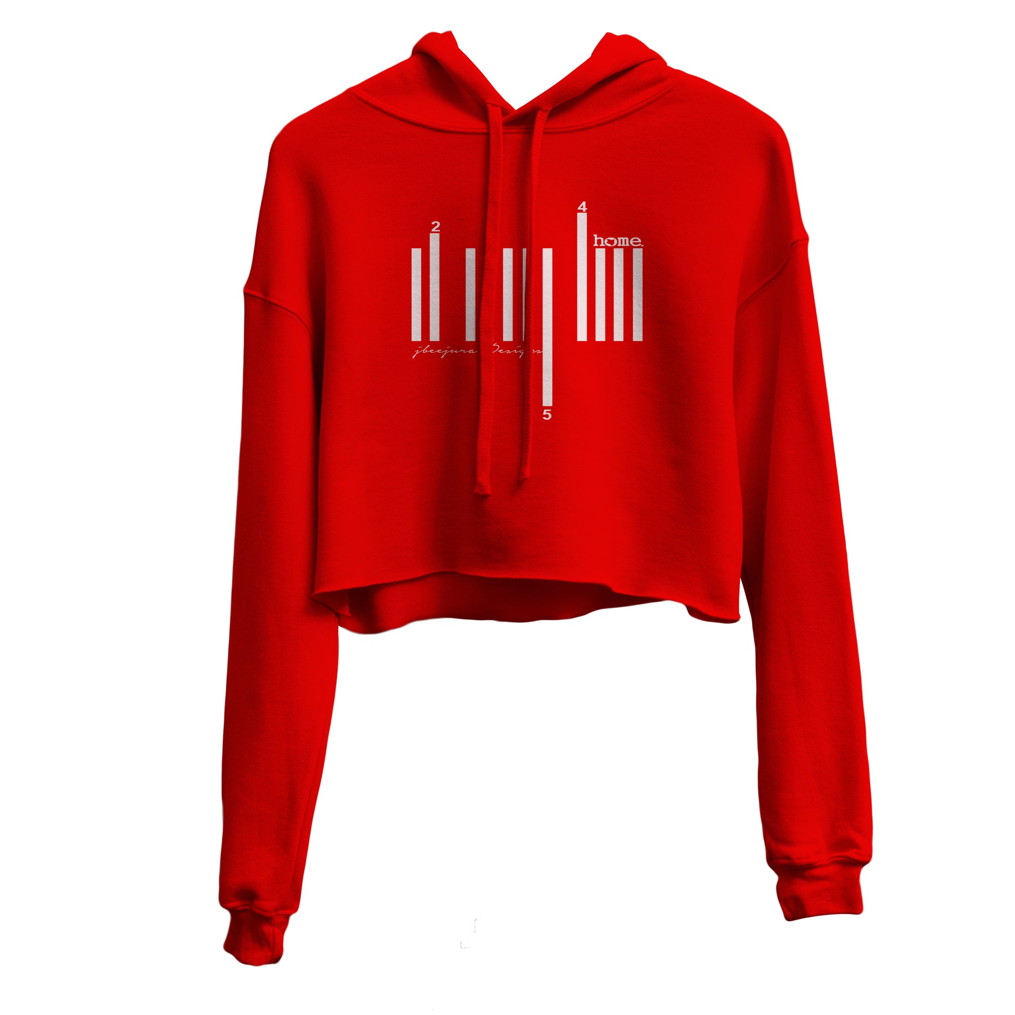 Cropped Hoodie - Red (Heavy Fabric)